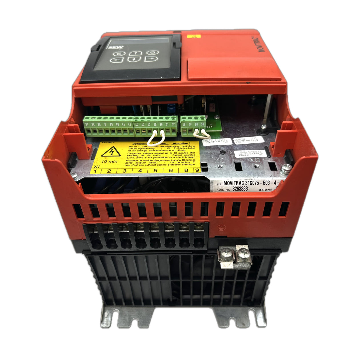 LK4859 Frequenzumrichter SEW 31C075-503-4-00 mit Bedienpanel_2