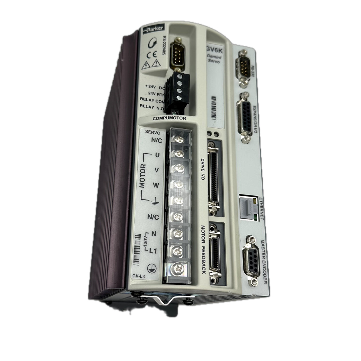 LK4862 Servoregler Parker GV6K-L3E Input 1Ph 120V AC Motor 3Ph