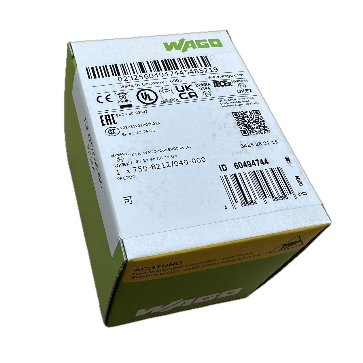 LK4885 Controller PFC200 2 Gen 2x Ethernet Wago 750-8212/040-000 versiegelt
