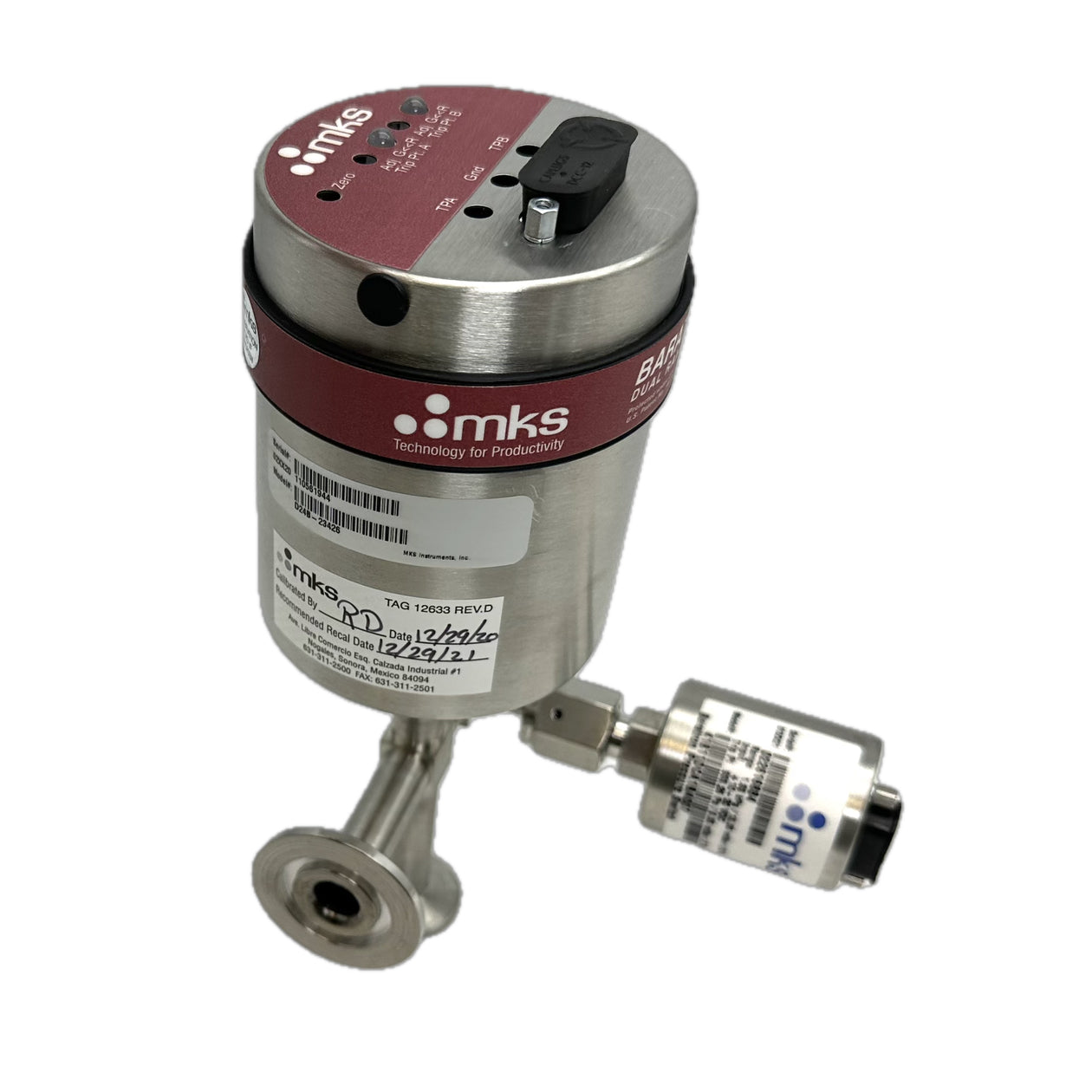 LK4887 Baratron Capacitance Manometer MKS D24B-23426 41B11DCA1BA007