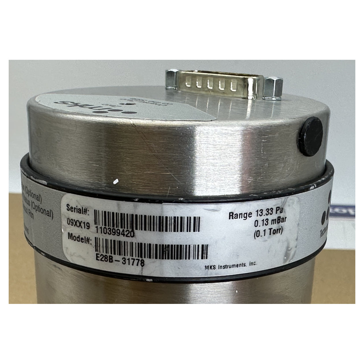 LK4891 Vakuum Messgerät Baratron Etch Manometer MKS 627D-31778 0,1 Torr_4