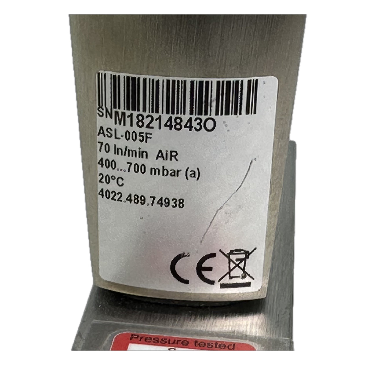 LK4911 Vacuum Regulator Bronkhorst In Flow CTA ASL-005F 400-700mbar_4