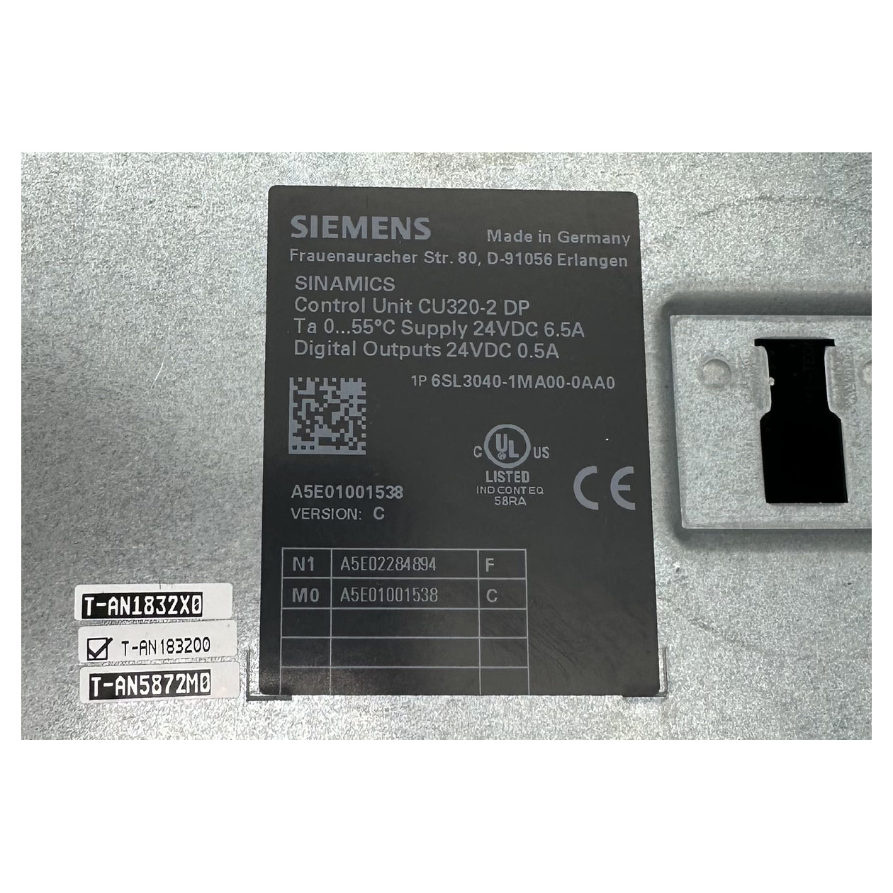 LK4916 Control Unit CU320-2 DP Profibus Siemens 6SL3040-1MA00-0AA0 Flash card_6
