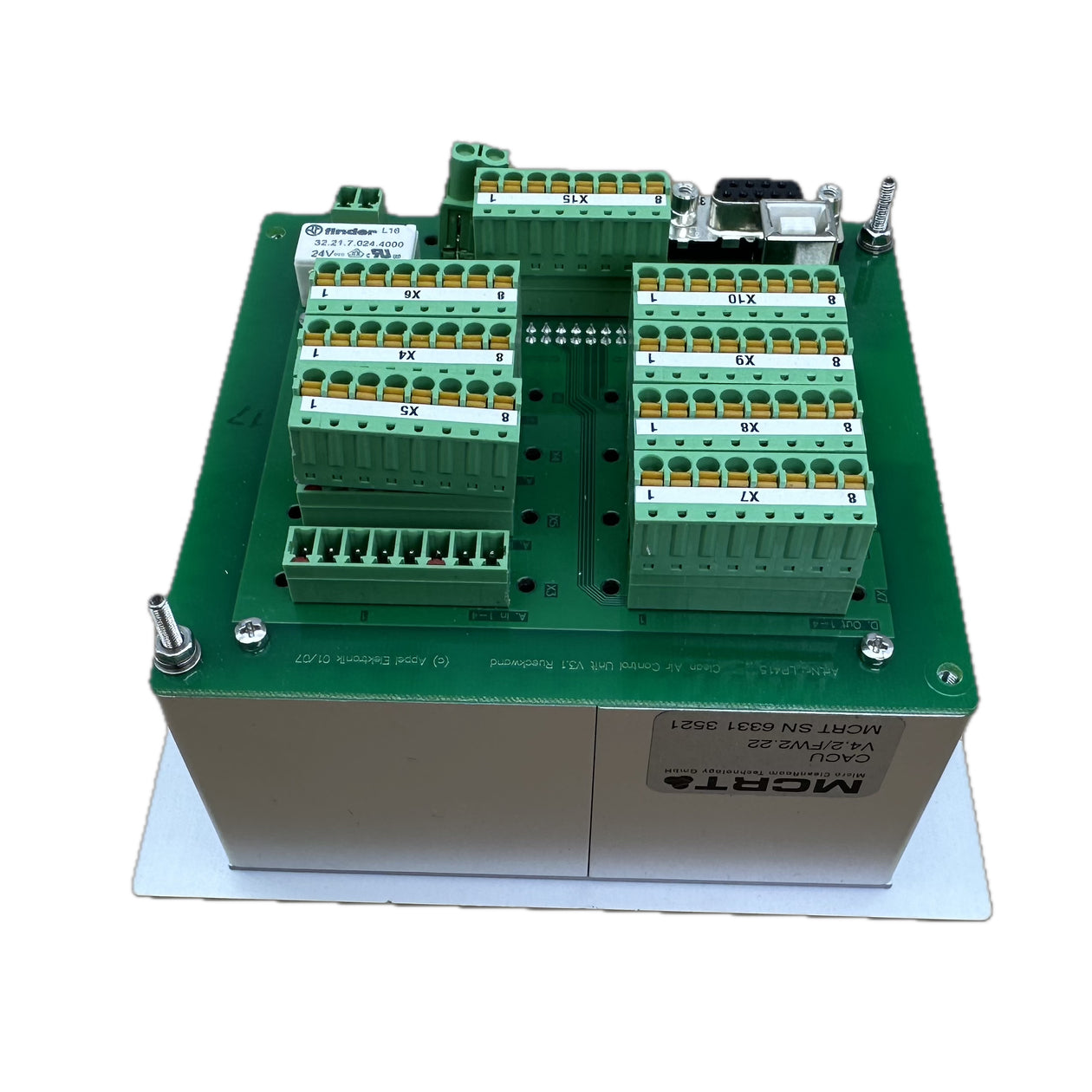 LK4925 Steuerung Lüfter Reinraum Clean Air Control Unit MCRT CACU LP415_3