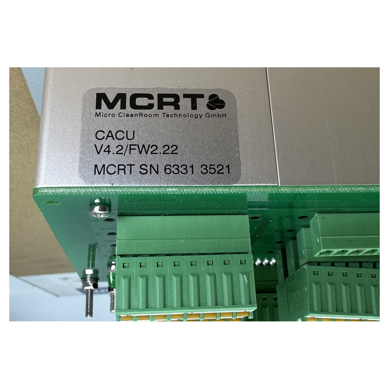 LK4925 Steuerung Lüfter Reinraum Clean Air Control Unit MCRT CACU LP415_4