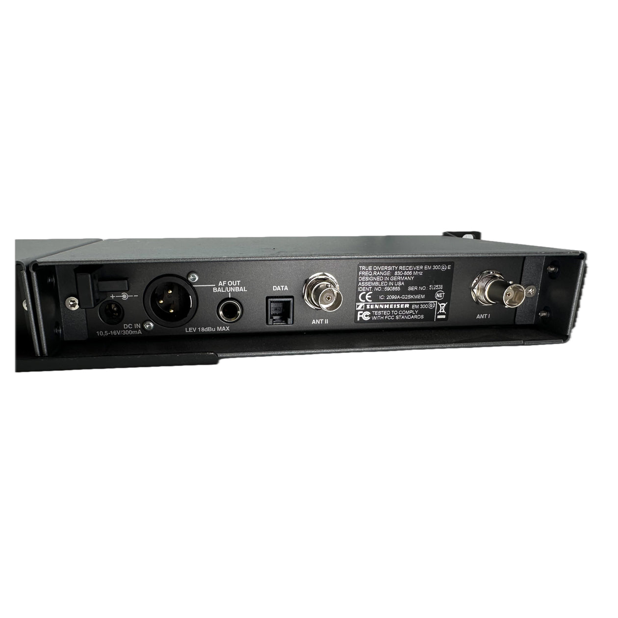 LK4926 2 Stück Mikrofon Empfänger Sennheiser EW300 G2 ohne Kabel Antenne_5