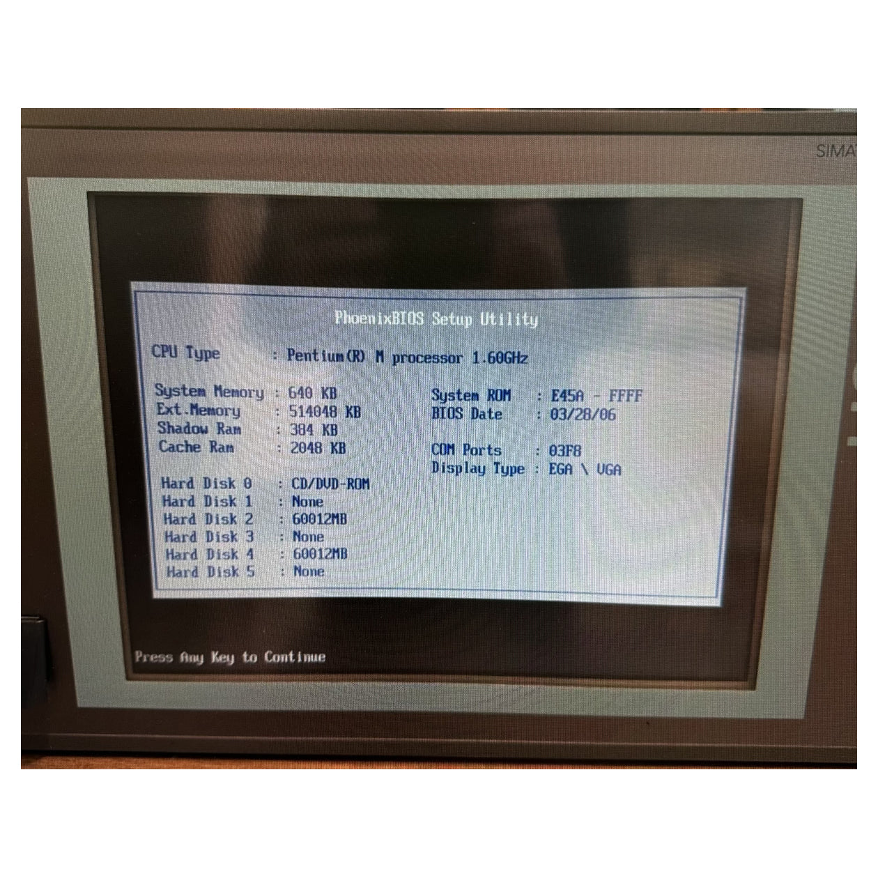 LK4933 Touch Panel PC 677 15" Siemens 6AV7802-0BB12-1AC0 A5E00324360 01_2