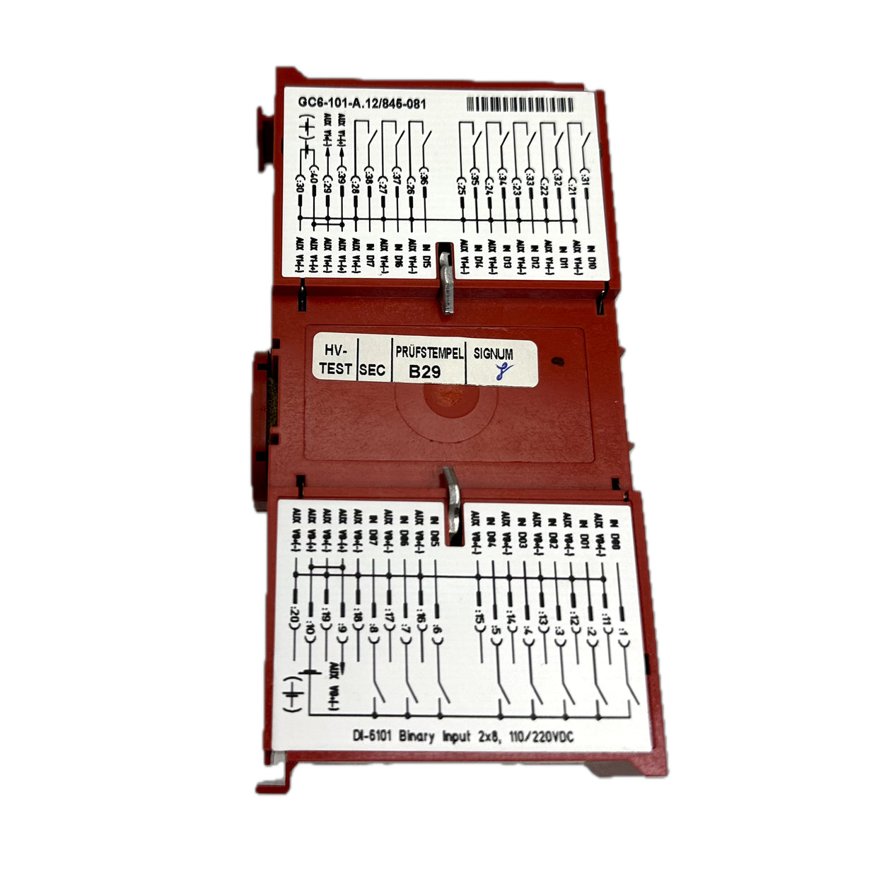 LK4942 digital input module Siemens SAT DI-6101 GC6-101-A.12 846-081_4