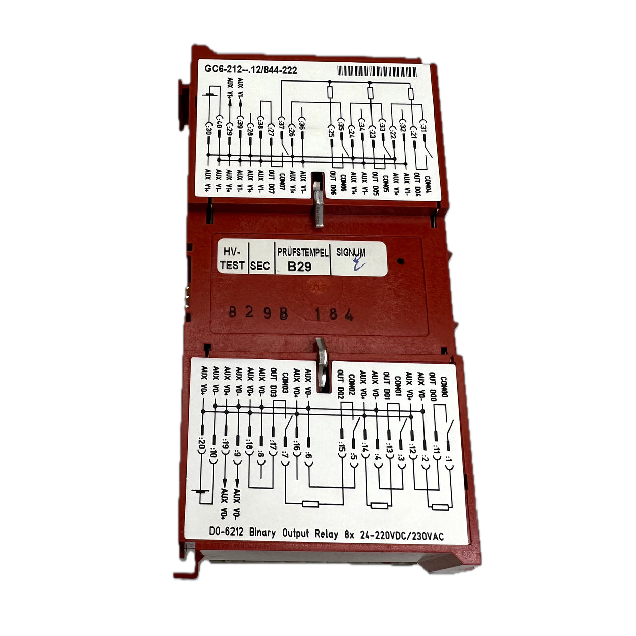 LK4943 digital Relay Output module Siemens SAT DO-6212 GC6-212-.12 844-222