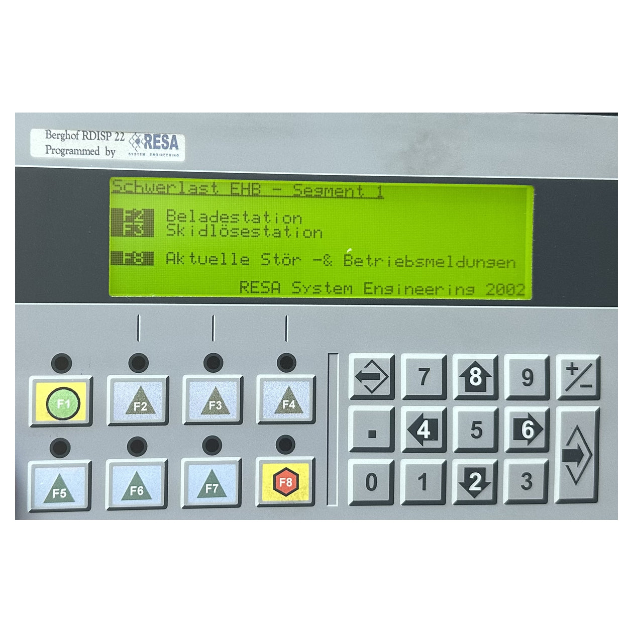 LK4954 Bedienpanel Moog Berghof RDISP 22 13698 Can Bus Vers 00_2