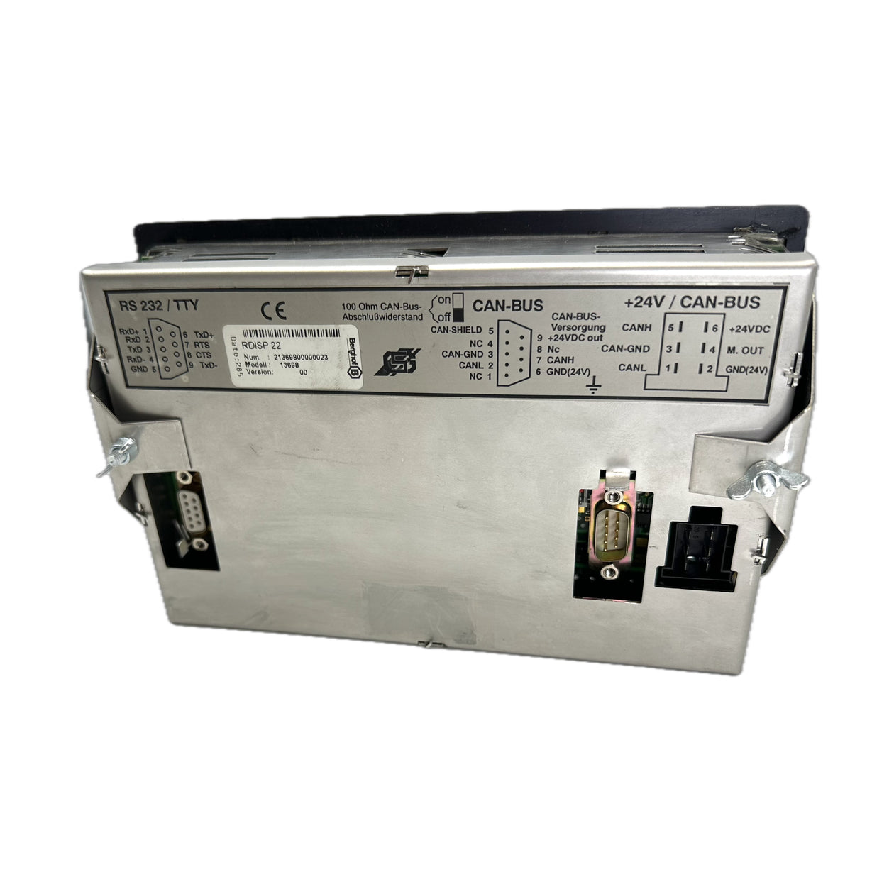 LK4954 Bedienpanel Moog Berghof RDISP 22 13698 Can Bus Vers 00_4