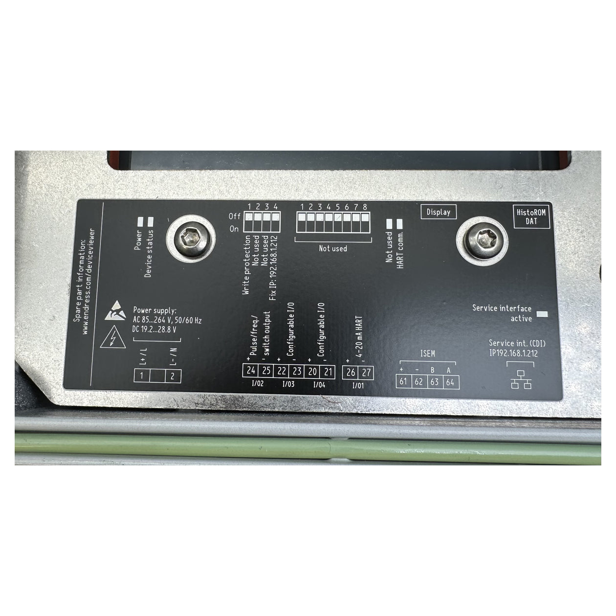 LK4985 Promass E 500 Durchflussmessgerät Endress Hauser 8E5B25-3CV4/0_4