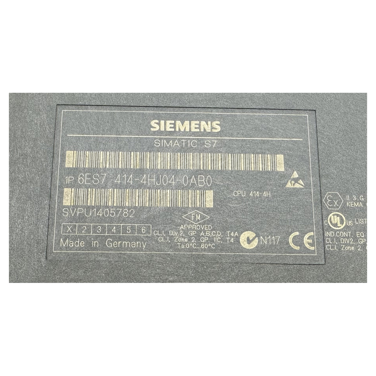 LK4998 CPU 414H Siemens 6ES7 414-4HJ04-0AB0 6ES7414-4HJ04-0AB0_5