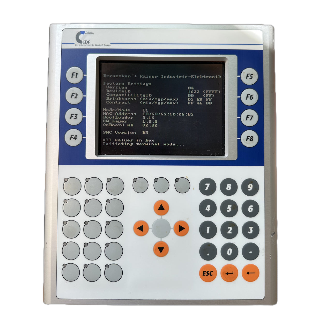LK5009 Steuerung Industrie PC B&R 4PP250.0571-K02 Rev M0