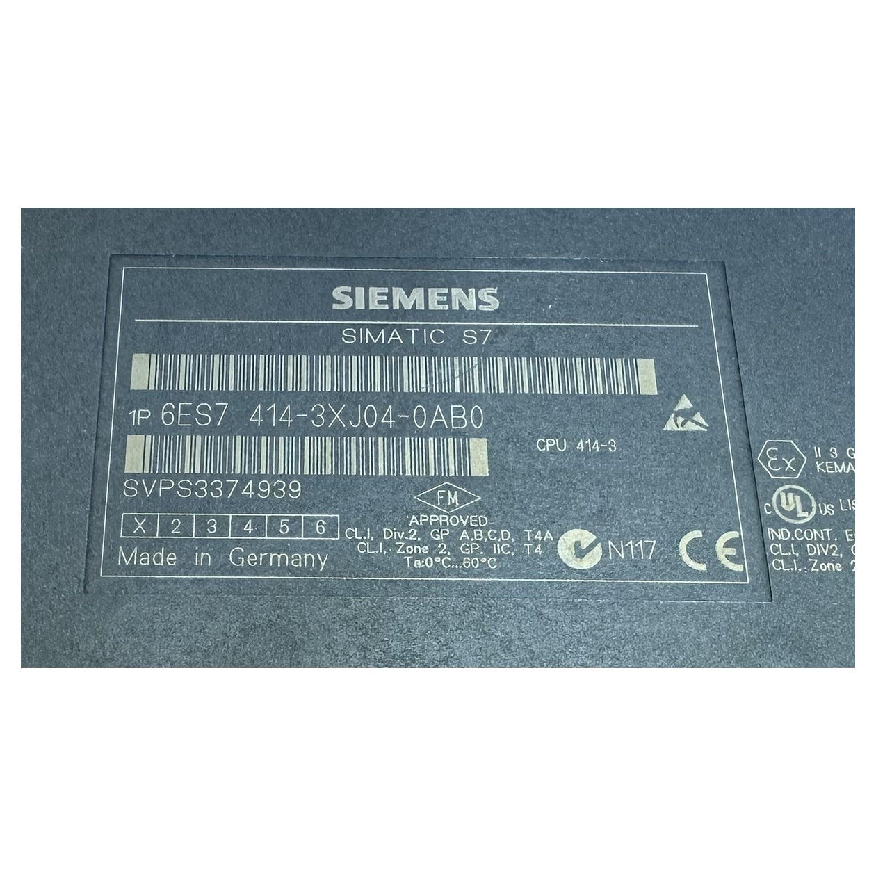 LK5021 CPU 414-3 Siemens 6ES7 414-3XJ04-0AB0 E1 V4.0.1 6ES7964-2AA04-0AB0_8