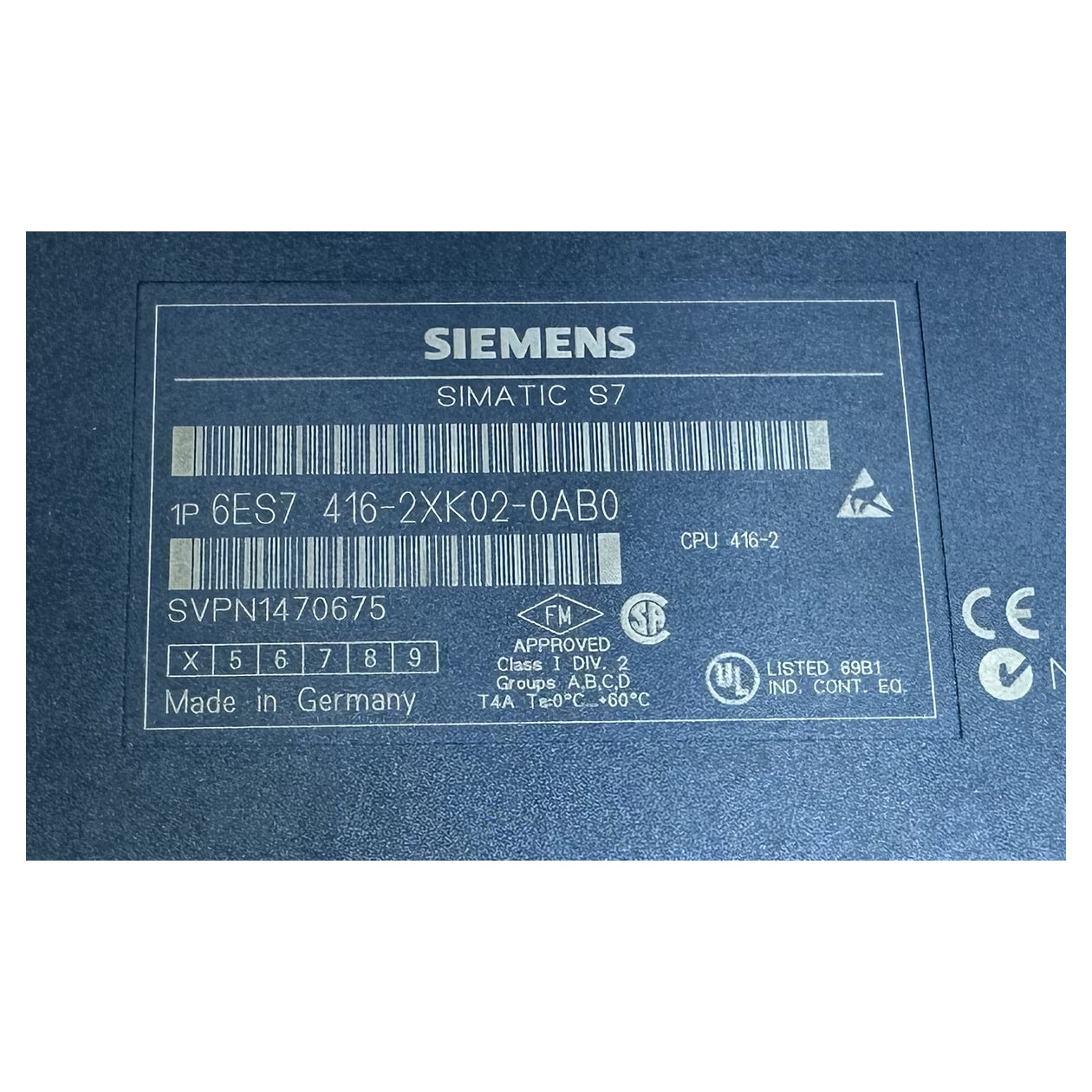 LK5023 CPU 416-2 Siemens 6ES7 416-2XK02-0AB0 6ES7416-2XK02-0AB0 E4 V3.1.4_6