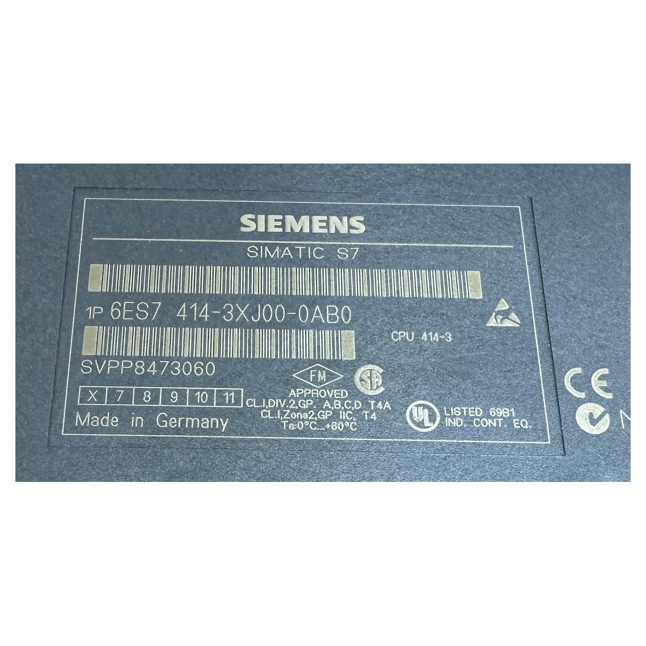 LK5027 CPU 414-3 Siemens 6ES7414-3XJ00-0AB0 6ES7 414-3XJ00-0AB0 E6 V3.0.2_6