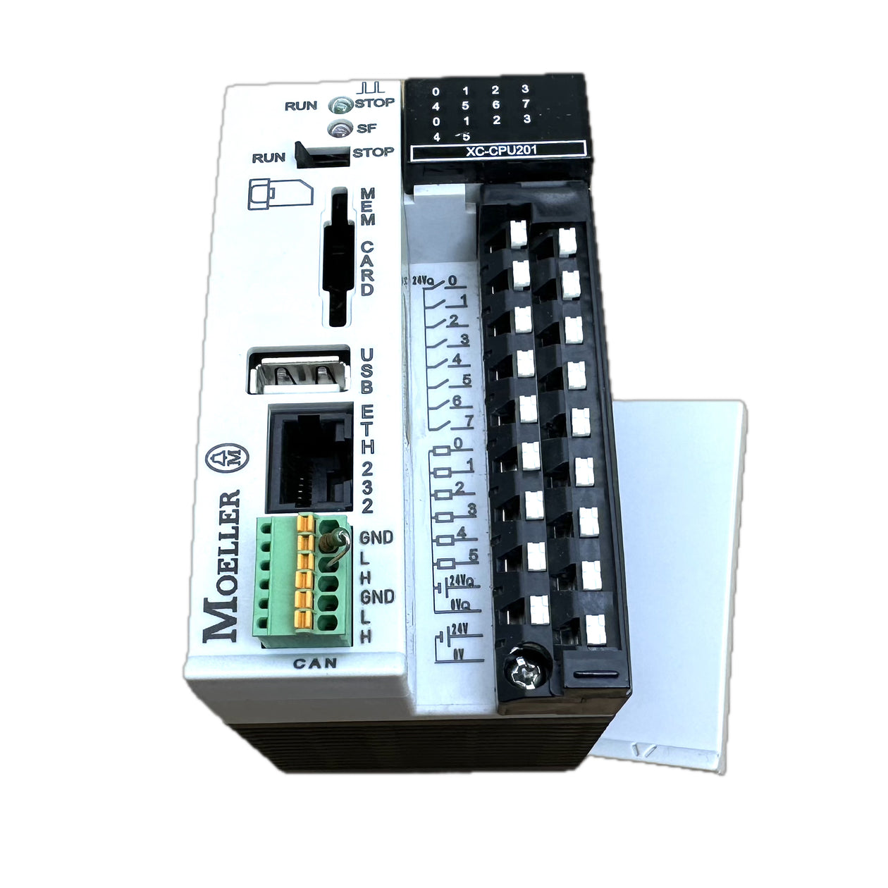 LK5043 SPS Steuerung CPU Moeller Eaton XC-CPU201-EC256K-8DI-6DO_2
