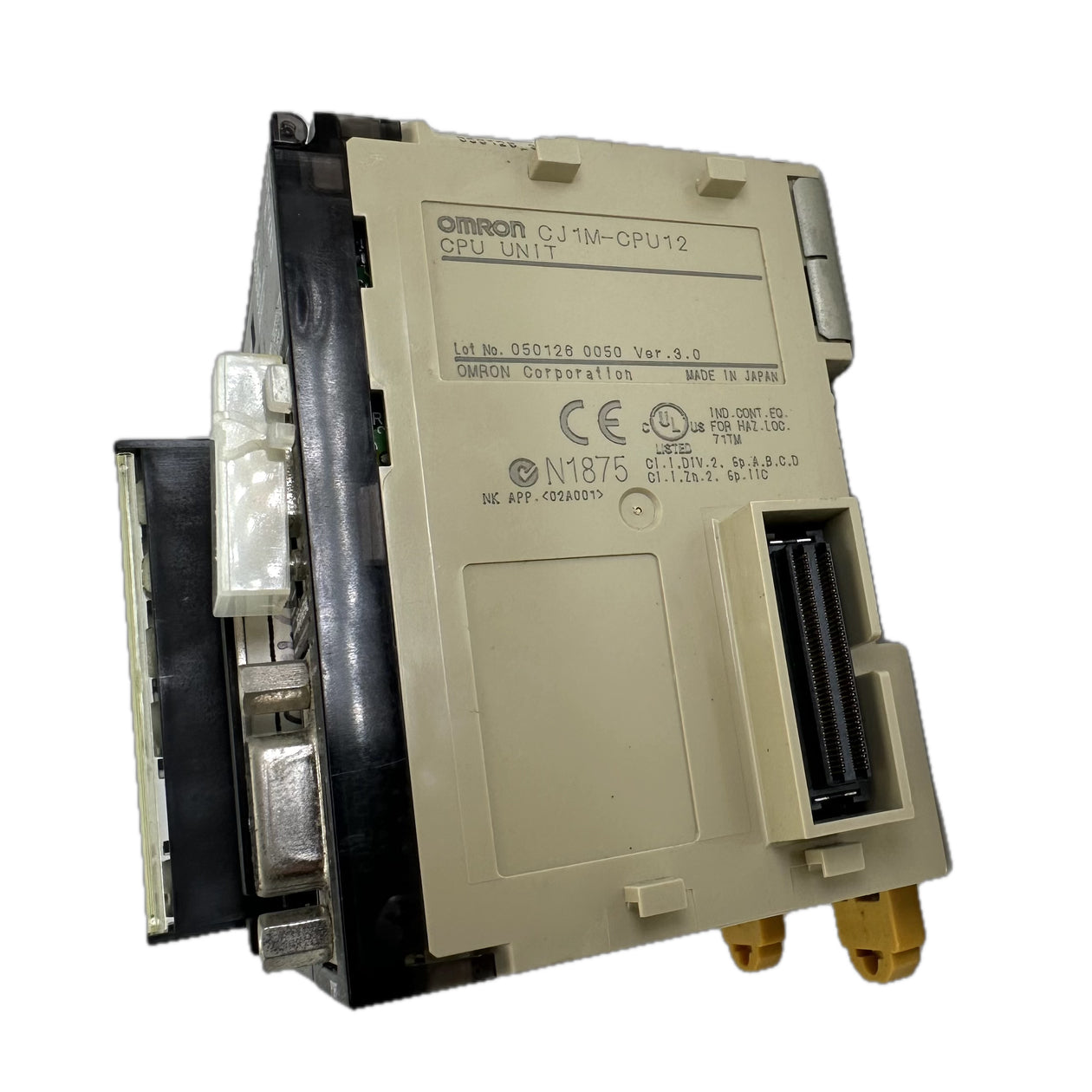 LK5053 Power Supply CPU Omron CJ1W-PA202 CJ1M-CPU12_2