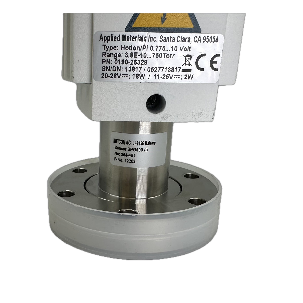 LK5056 Vakuummessgerät Vacuum Gauge Applied Materials 0190-26328 Sensor BPG400_4