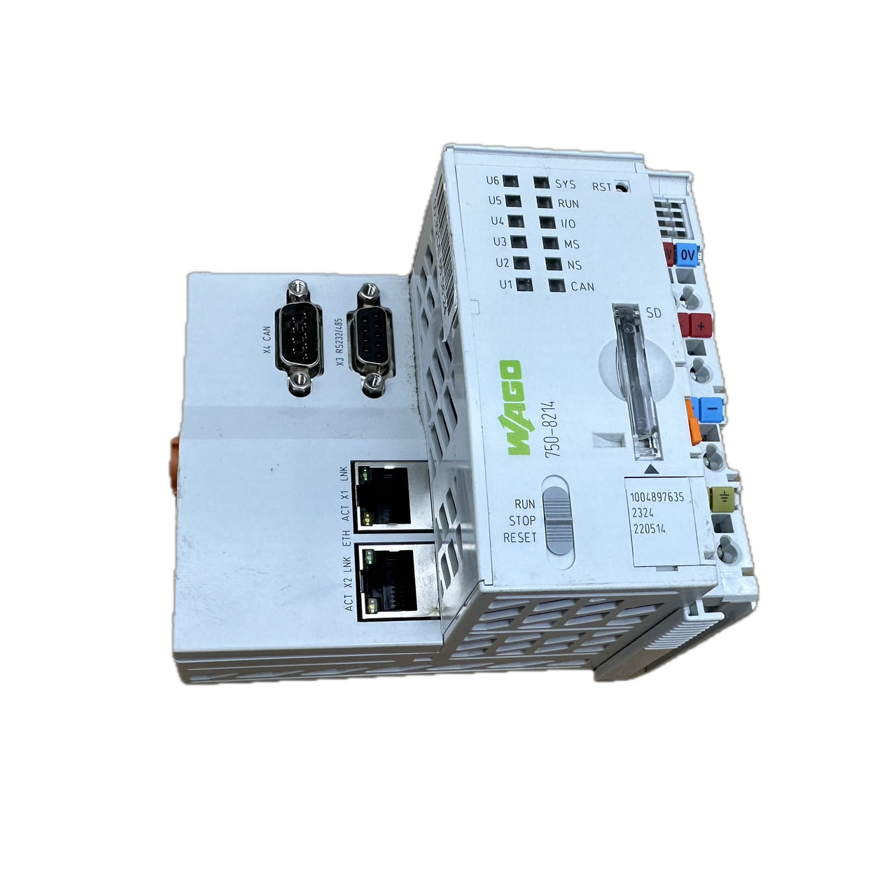 LK5069 Controller PFC200 2x Ethernet RS 232 485 Wago 750-8214