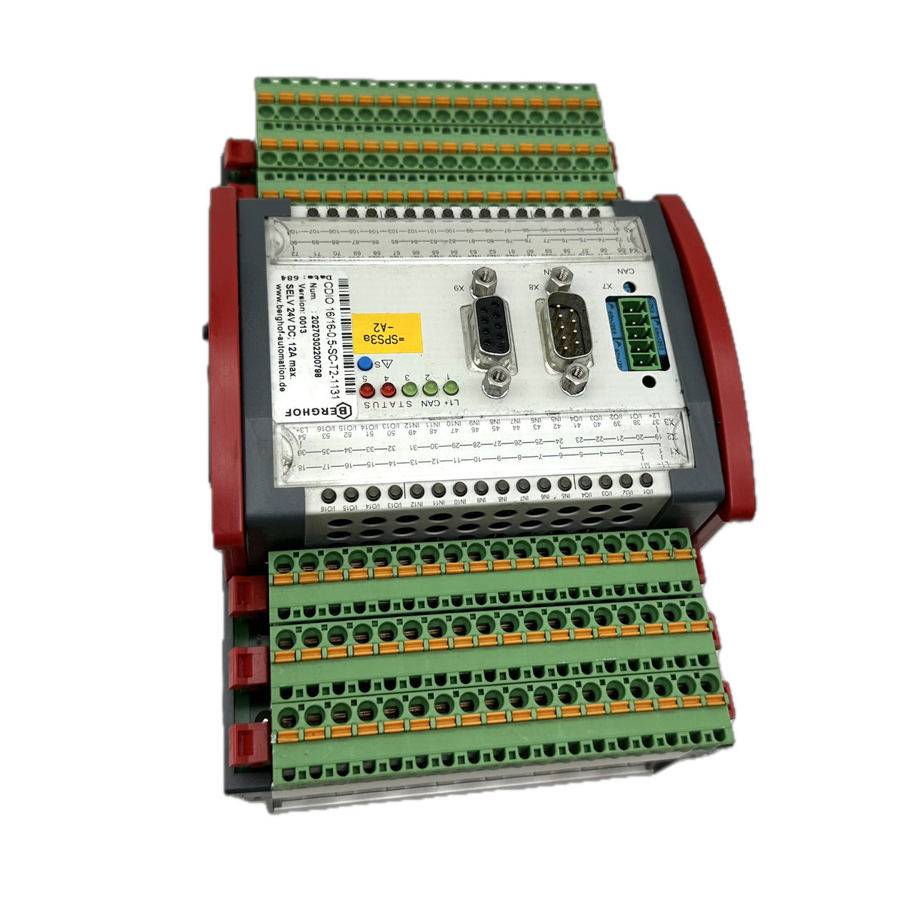 LK5077 Digitales E/A Erweiterungsmodul Berghof CDIO 16/16-0,5-SC-T2-1131 Ver 13