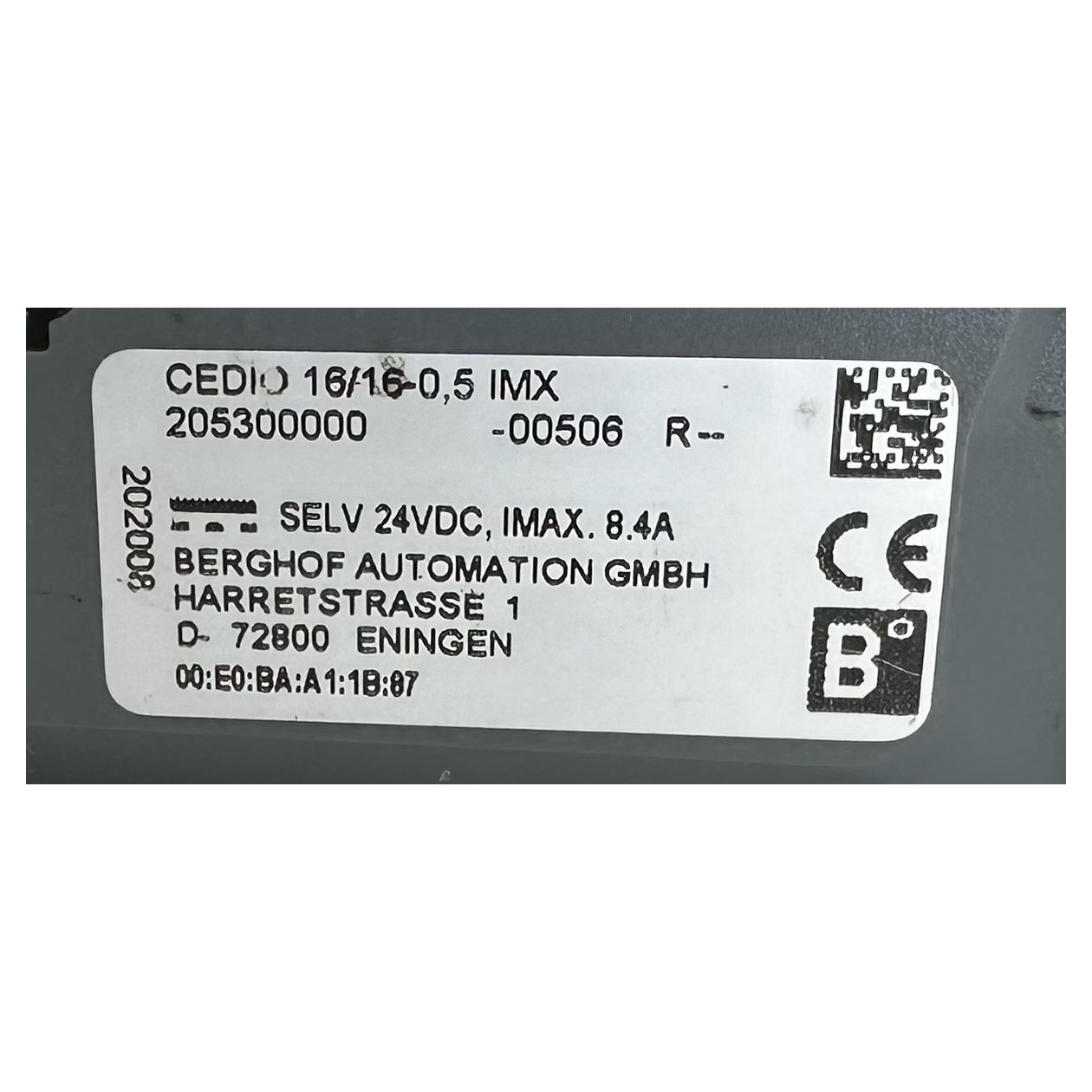 LK5080 Steuerung Central Processing Unit Berghof CEDIO 16/16-0,5 IMX Prozessor_2