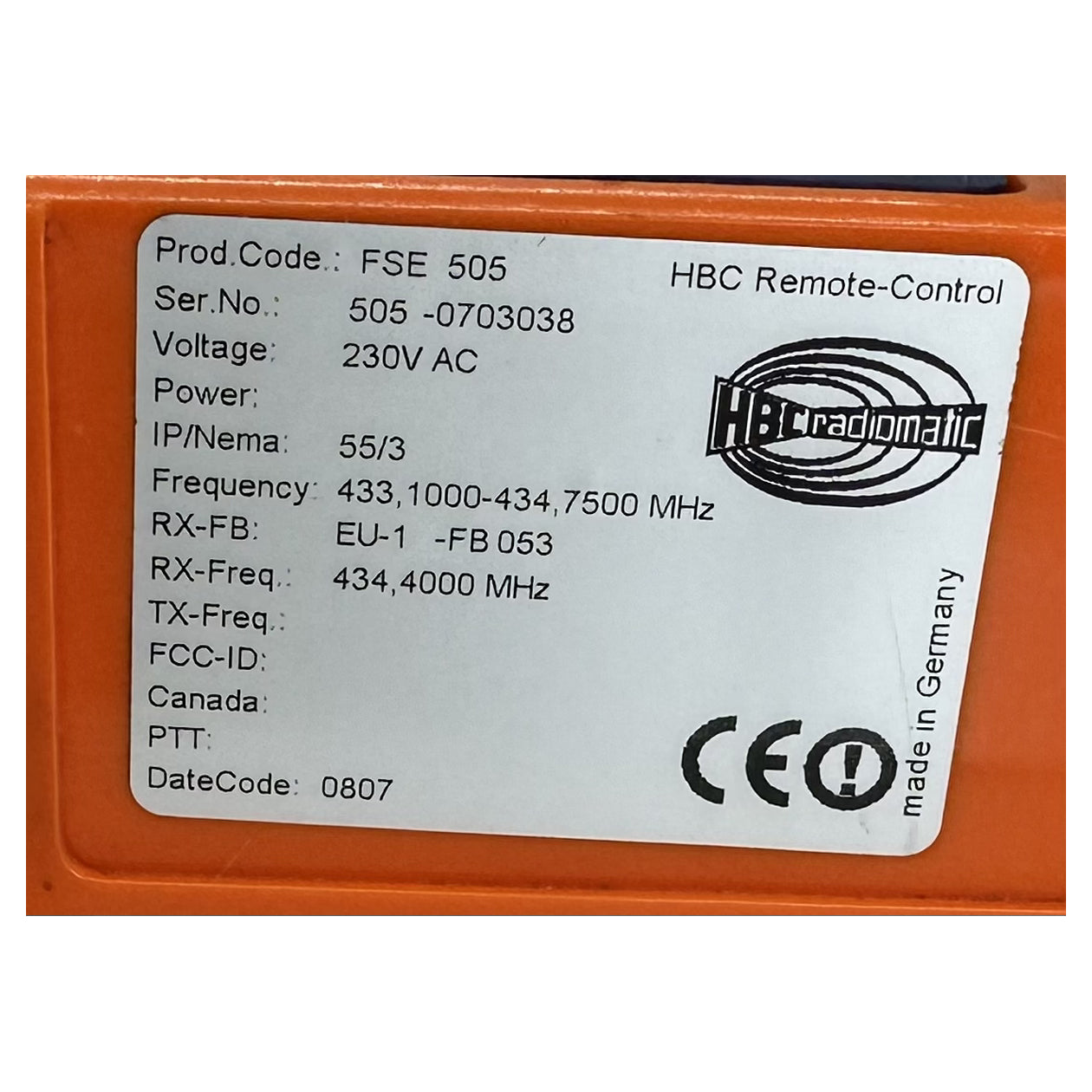 LK5099 Funkfernsteuerung Empfänger HBC Radiomatic FSE 505 230V AC Anleitung_4