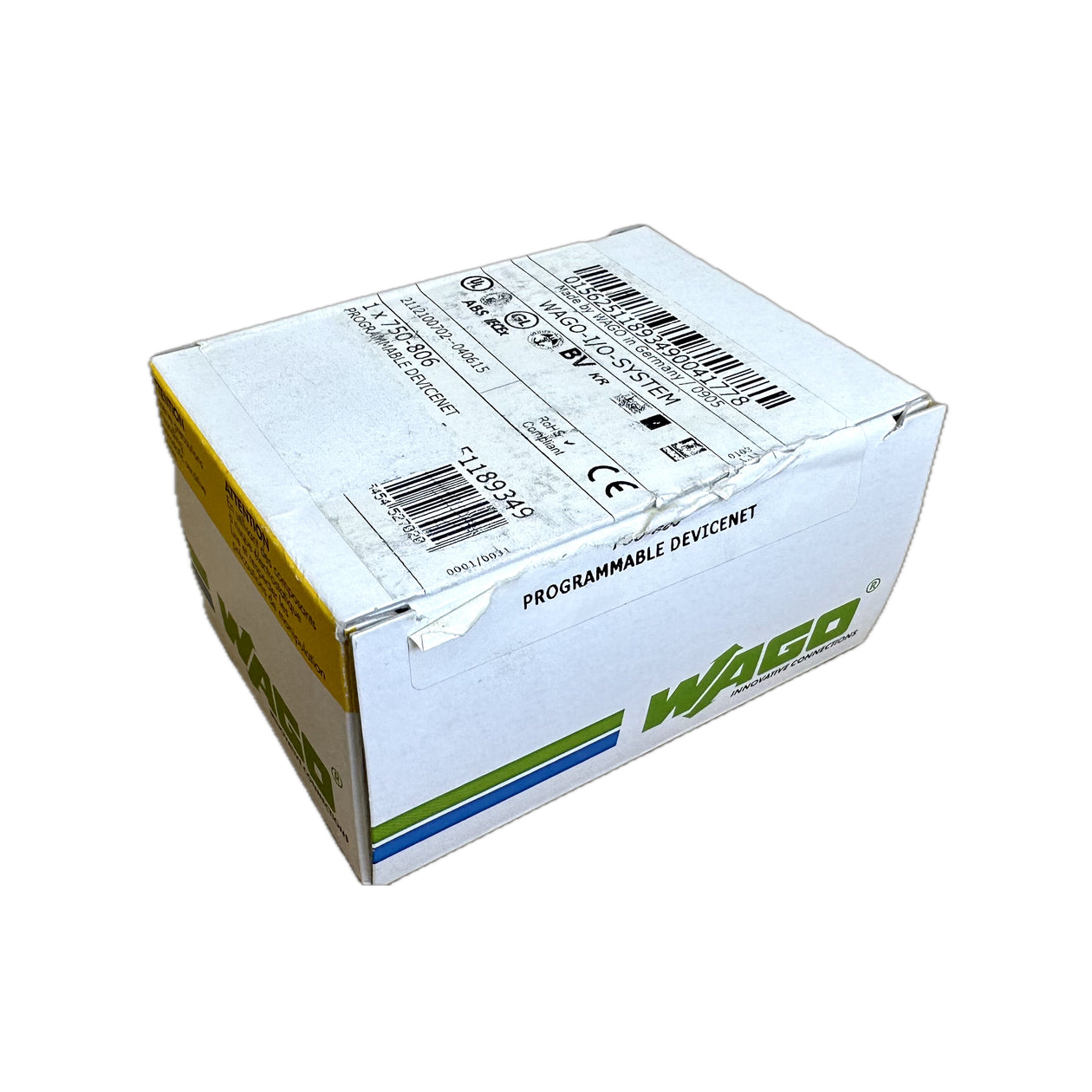 LK5115 Controller DeviceNet Wago 750-806 ovp Siegel offen_2