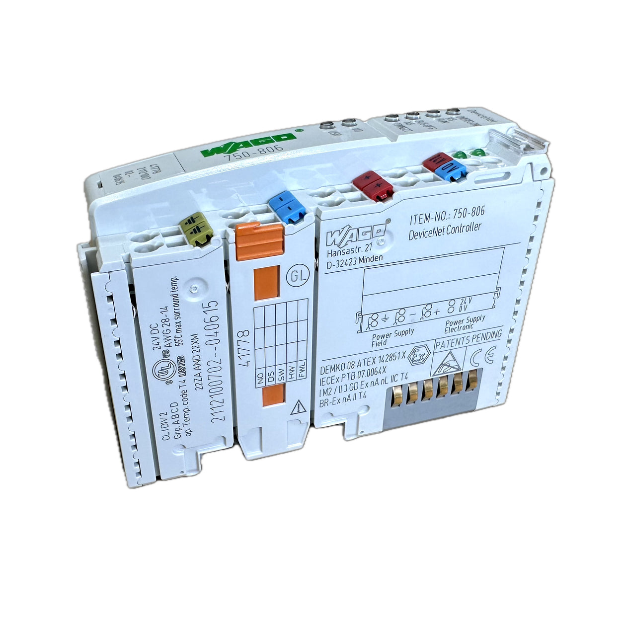 LK5115 Controller DeviceNet Wago 750-806 ovp Siegel offen_4