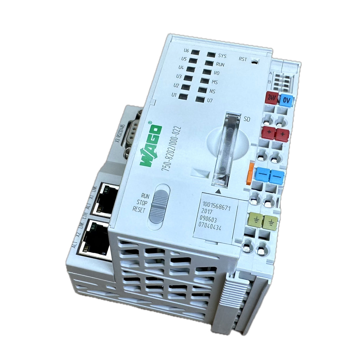 LK5121 Controller PFC200 2x Ethernet RS232 RS485 Wago 750-8202/000-022