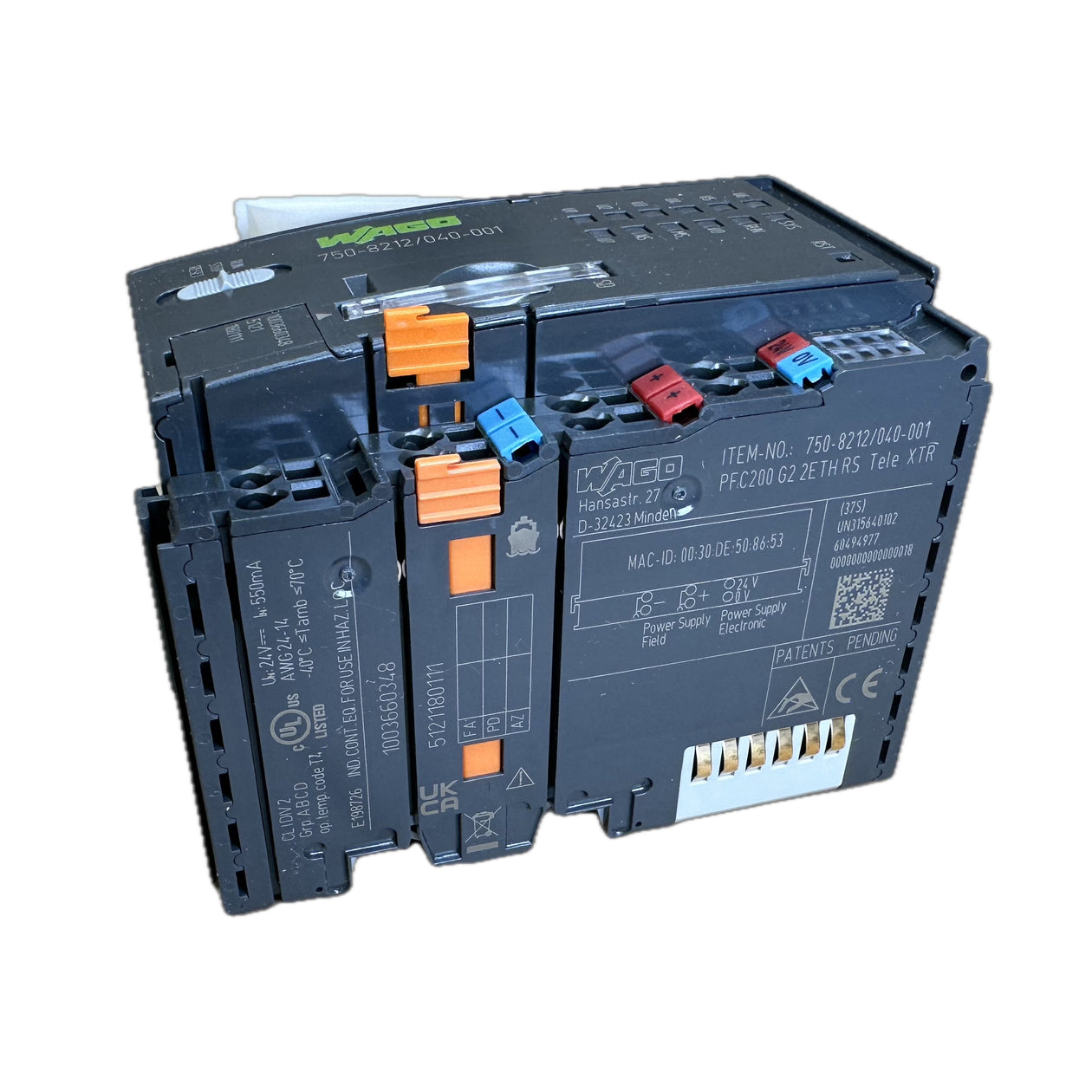 LK5128 Controller Fernwirktechnik PFC200 2x Ethernet Wago 750-8212/040-001_4