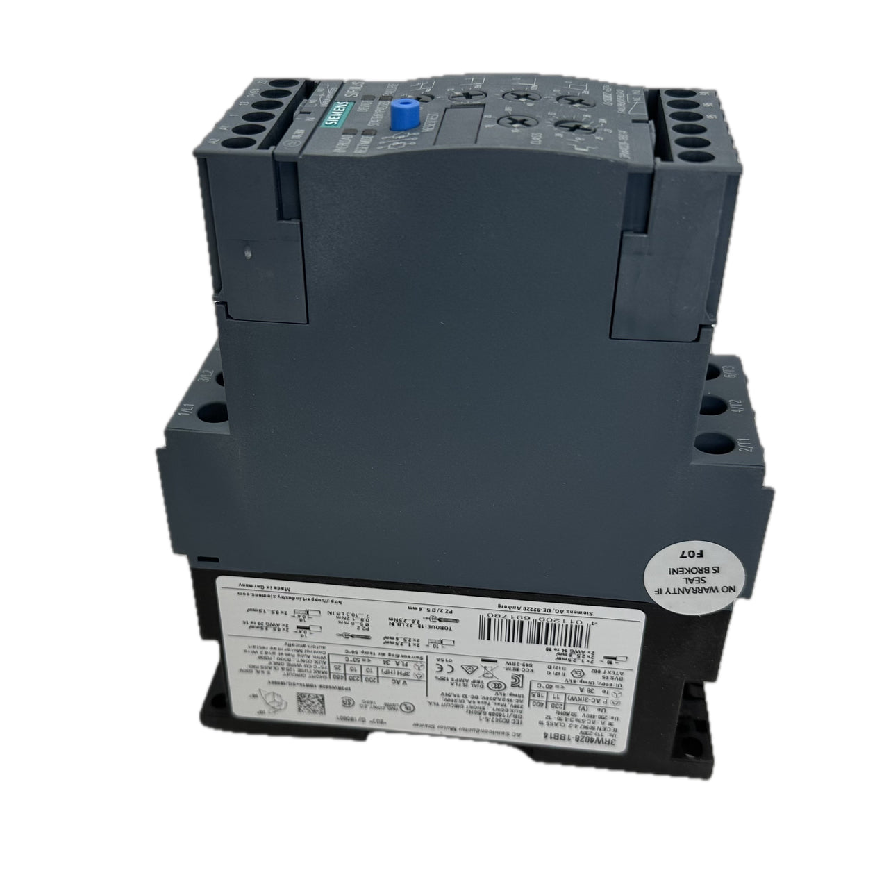 LK5129 Sanftanlauf Softstarter Siemens 3RW4028-1BB14 18,5 KW an 400V AC_6