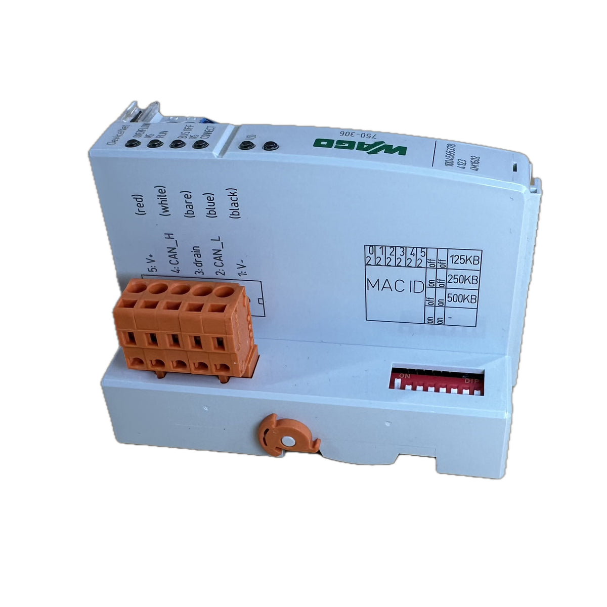 LK5173 DeviceNet Feldbuskoppler Wago 750-306 Siegel offen_4