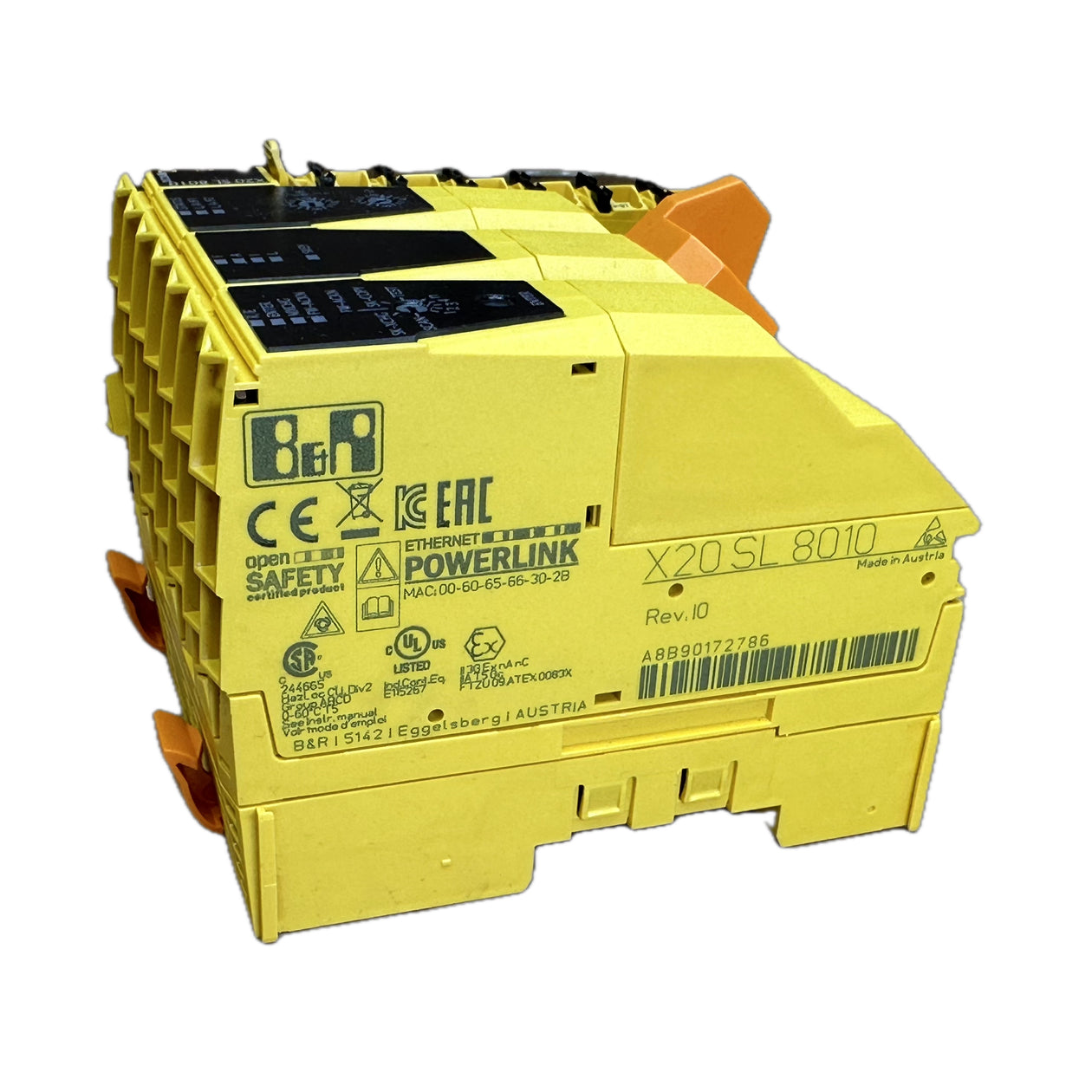 LK5187 Safelogic security CPU B&R X20SL8010 Rev I0_2