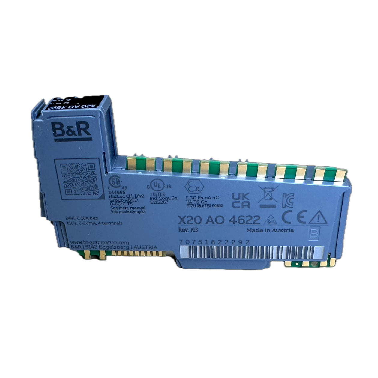 LK5188 Analog output module B&R X20AO4622 Rev N3 ovp_3