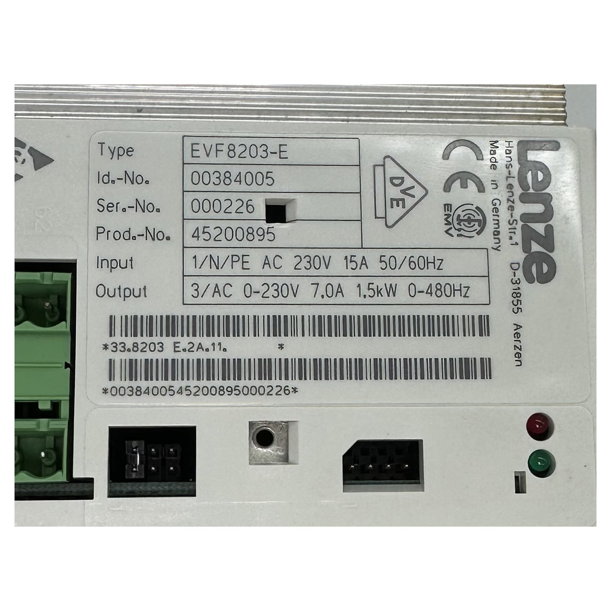 LK5227 Frequenzumrichter Lenze EVF8203-E 33.5203 E.2A.11 ovp_6