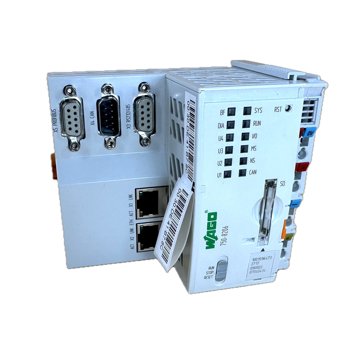 LK5266 PFC200 Controller Ethernet RS232 485 Profibus Can Wago 750-8206