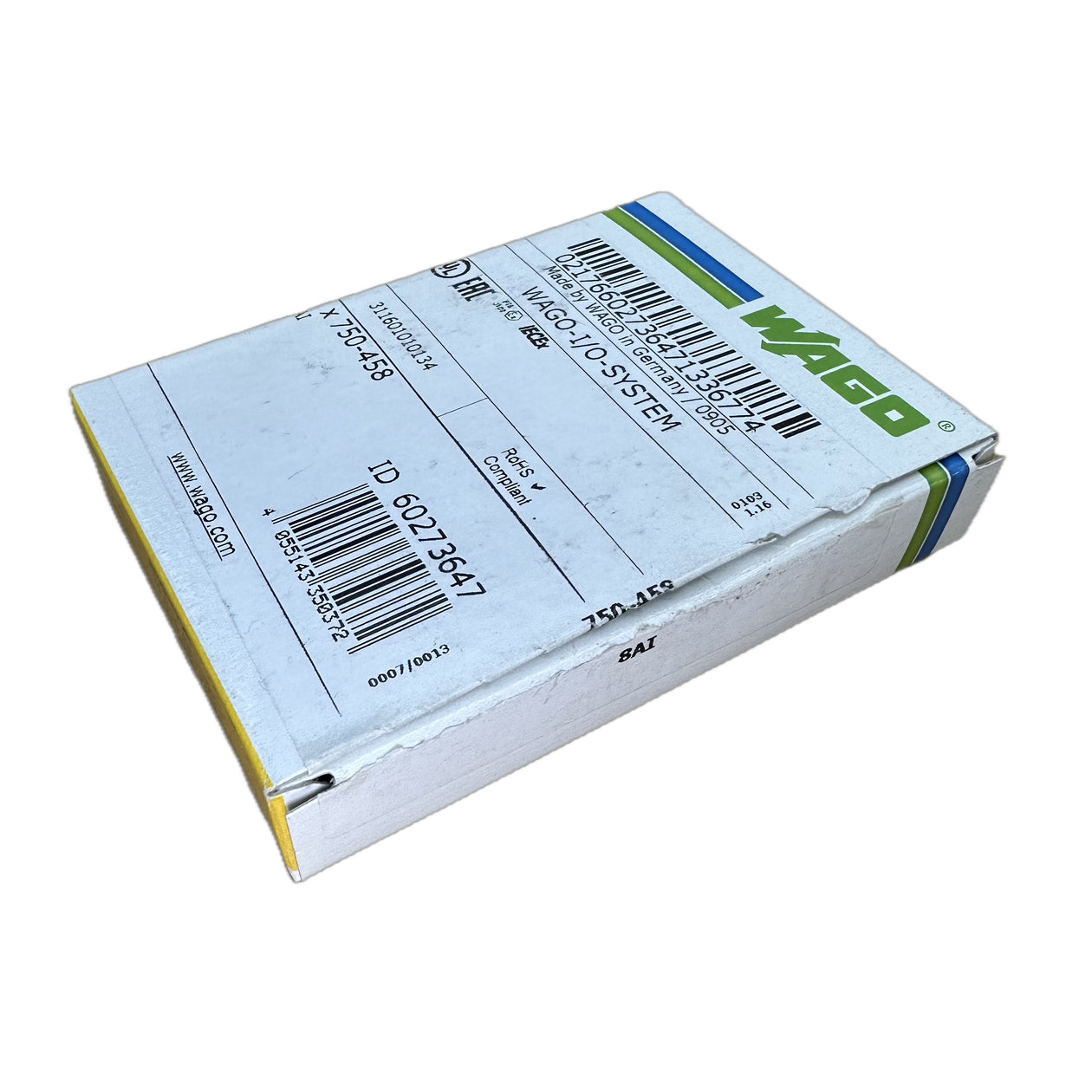 LK5277 8 Kanal Analogeingangsklemme Wago 750-458 OVP offen_2