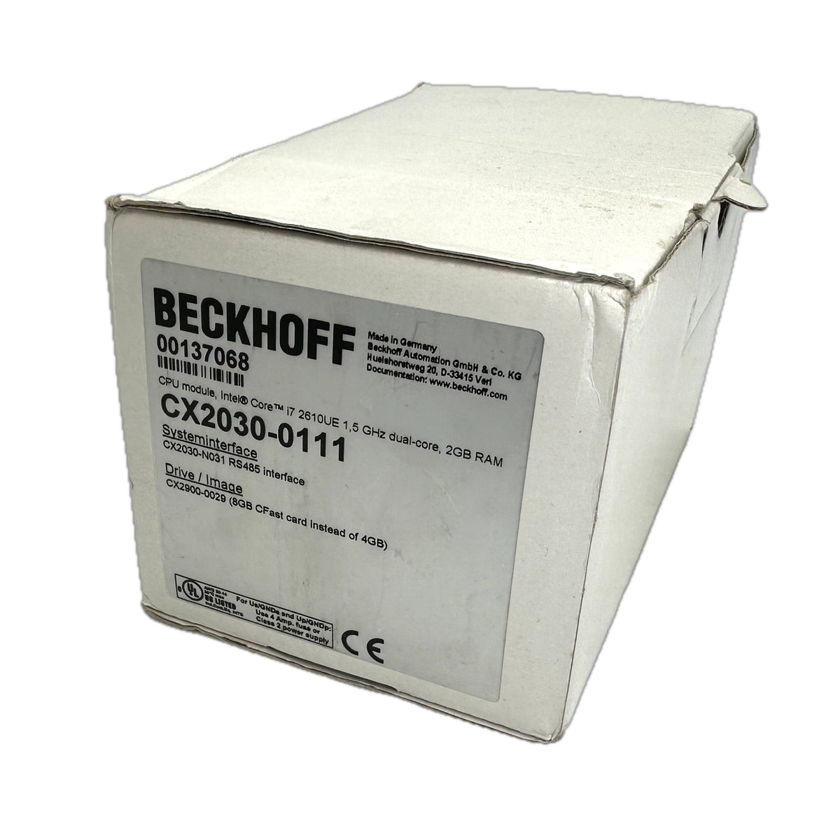 LK5293 Embedded Industrie PC Beckhoff CX2030-0111