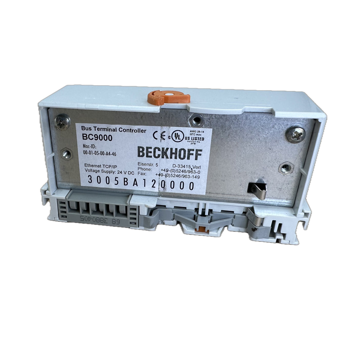 LK5308 Feldbusschnittstelle Ethernet Beckhoff BC9000_5