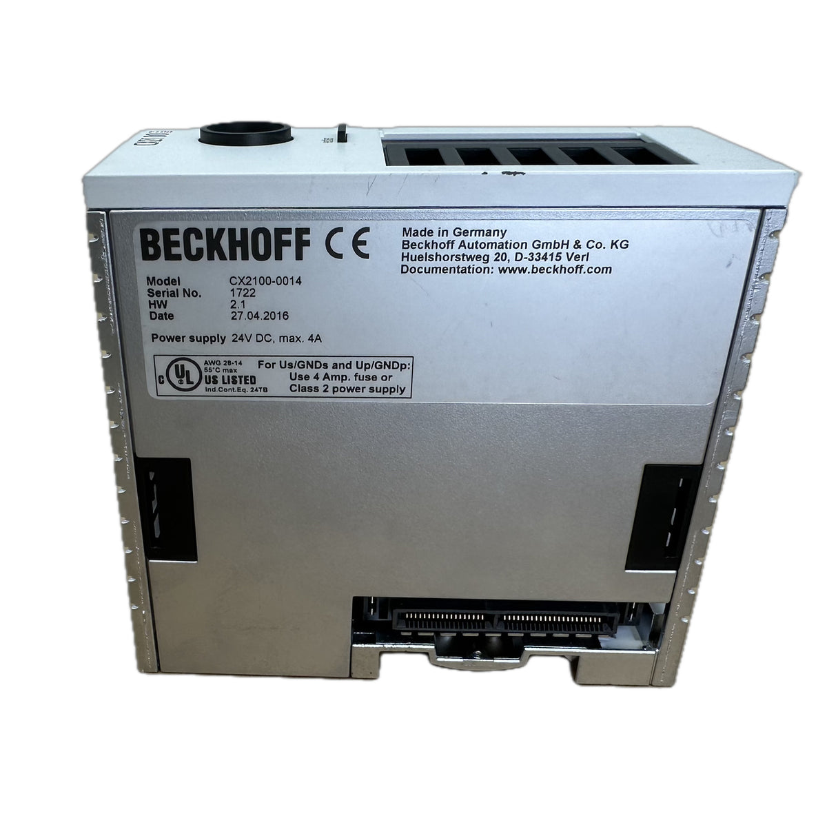 LK5312 Power Supply Netzteilmodul Beckhoff CX2100-0014_4