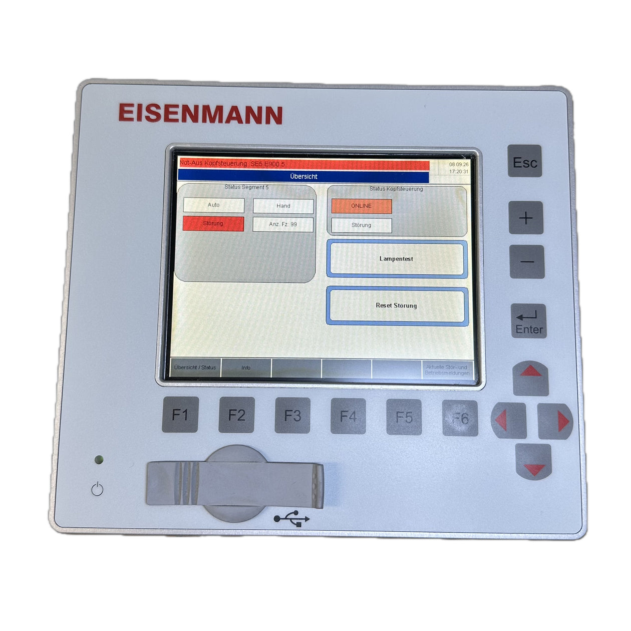 LK5325 Steuerungspanel Eisenmann DC1005VK 400 Berghof 271800702-00844