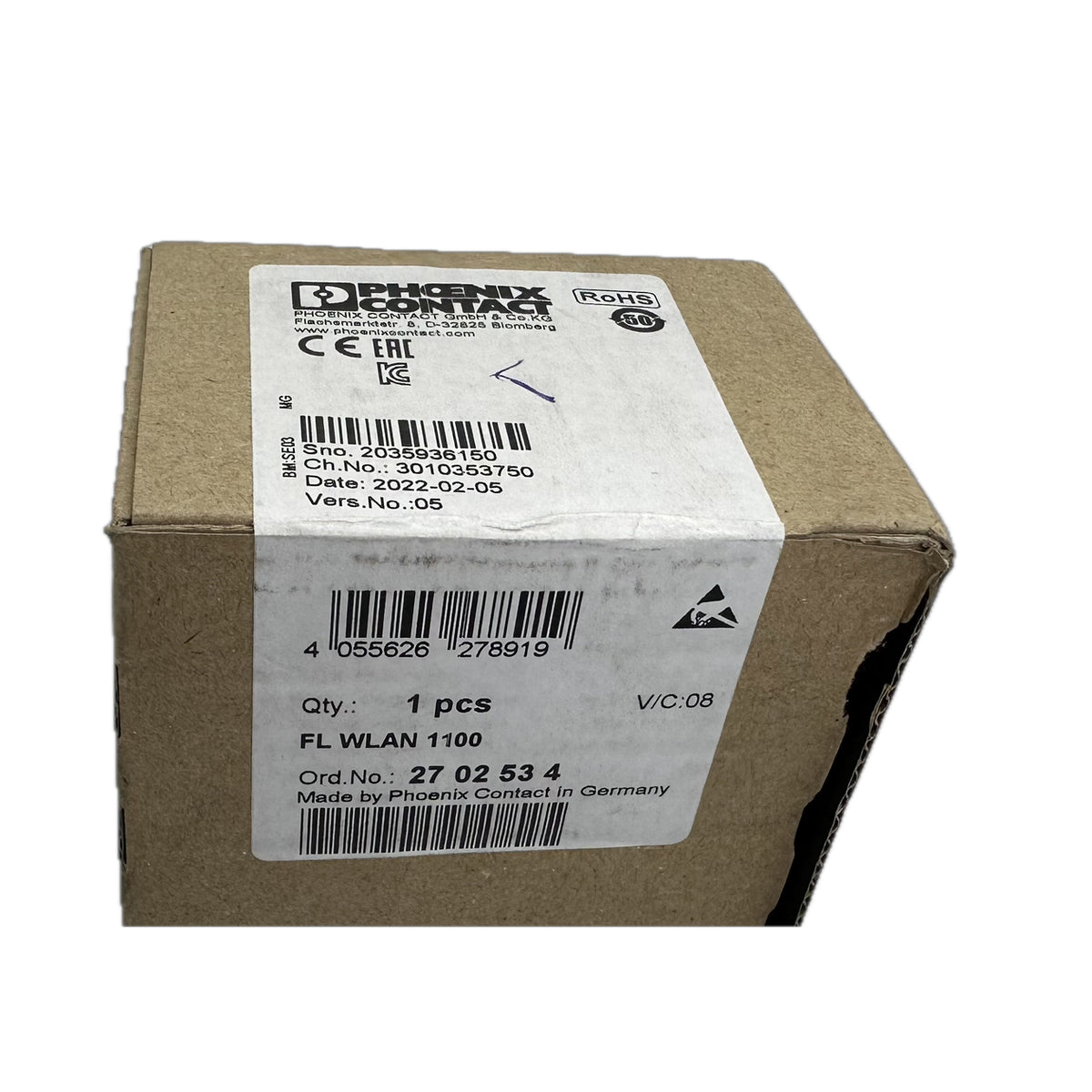 LK5328 Funkmodul 2,4 und 5 GHz Phoenix Contact FL Wlan 1100 2702534 ovp_2