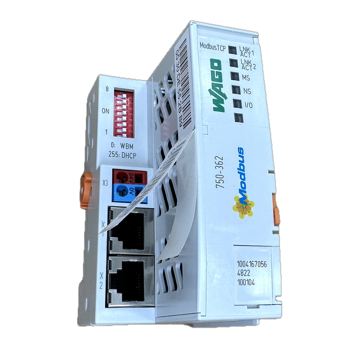 LK5329 Modbus TCP UDP Feldbuskoppler 4 Gen Wago 750-362 Siegel offen_2