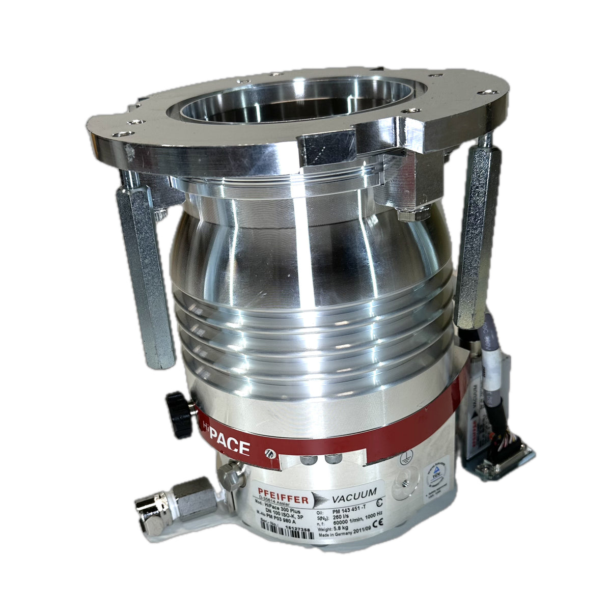 LK5380 Turbomolekularpumpe Turbopumpe Pfeiffer HiPace 300 Plus DN100 TC110 09.11_3