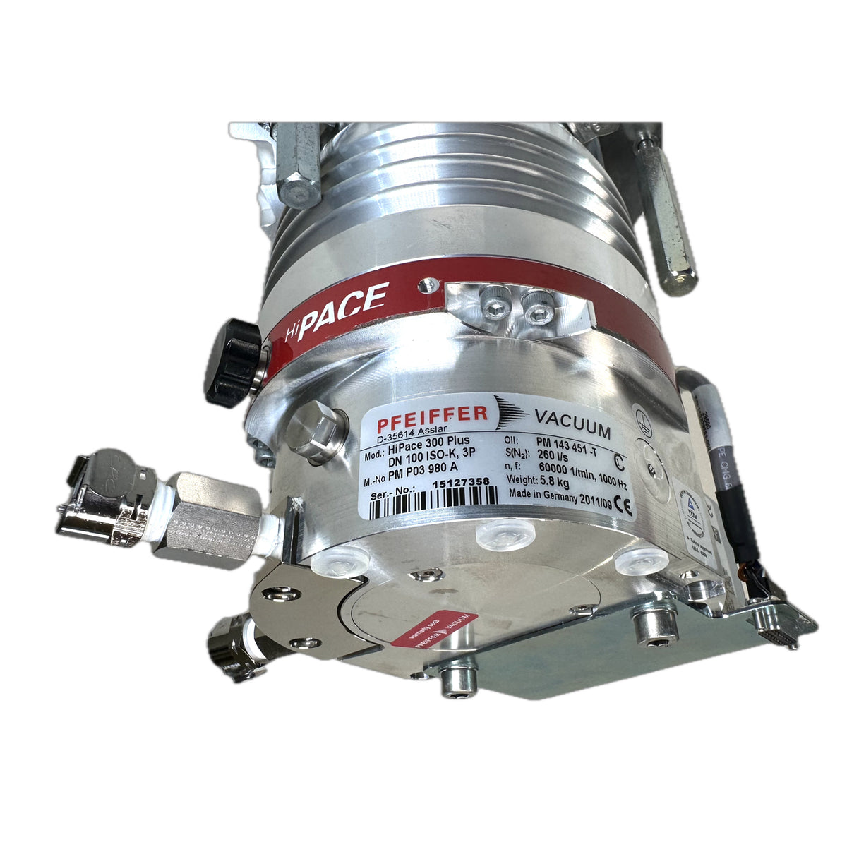 LK5380 Turbomolekularpumpe Turbopumpe Pfeiffer HiPace 300 Plus DN100 TC110 09.11_4