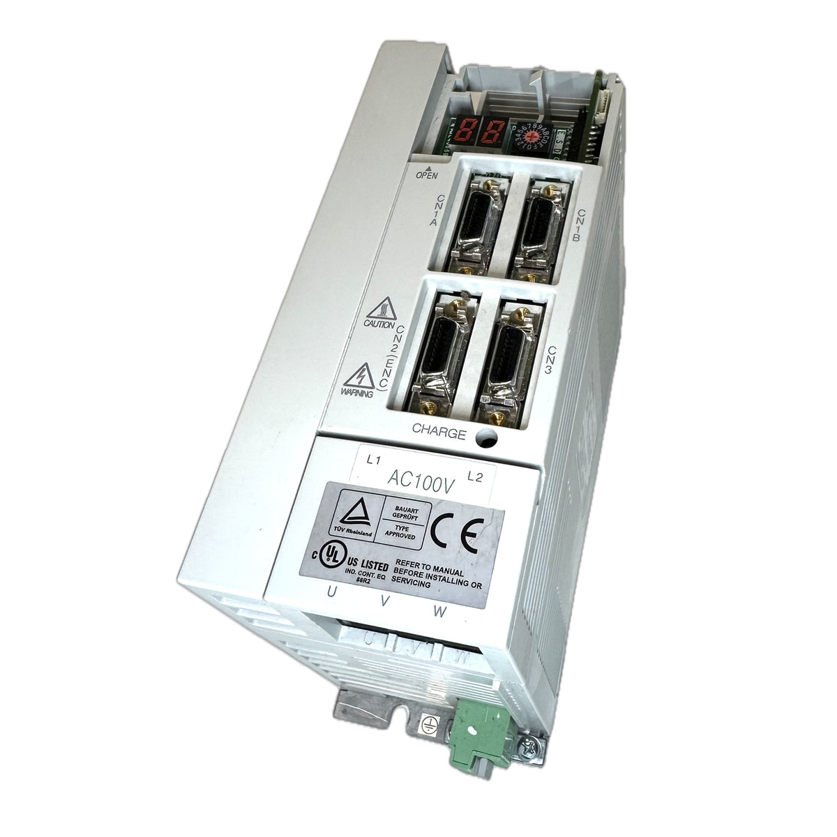 LK5385 Servoregler Mitsubishi MR-J2S-40B1-QA112 400W Deckel fehlt