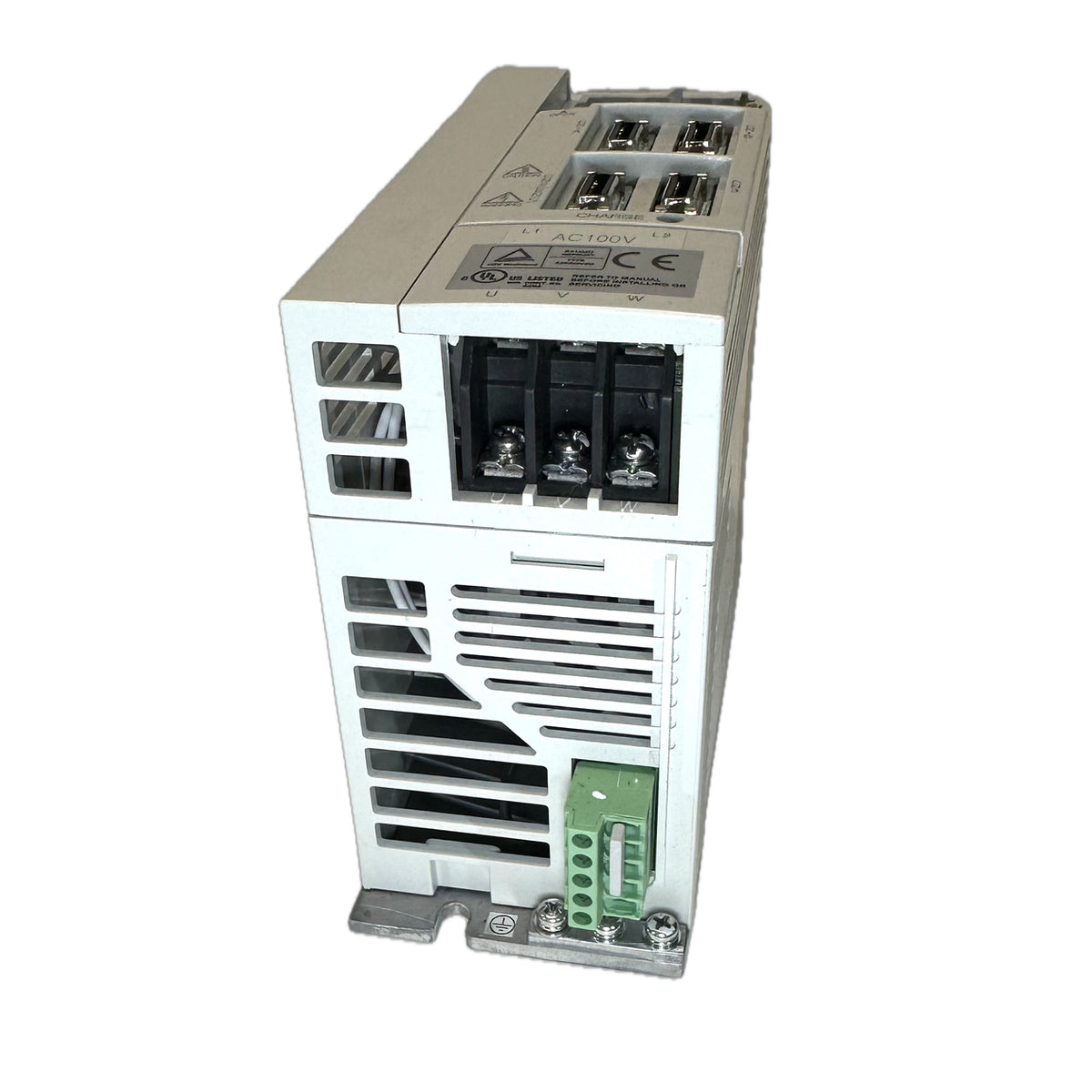 LK5385 Servoregler Mitsubishi MR-J2S-40B1-QA112 400W Deckel fehlt_2