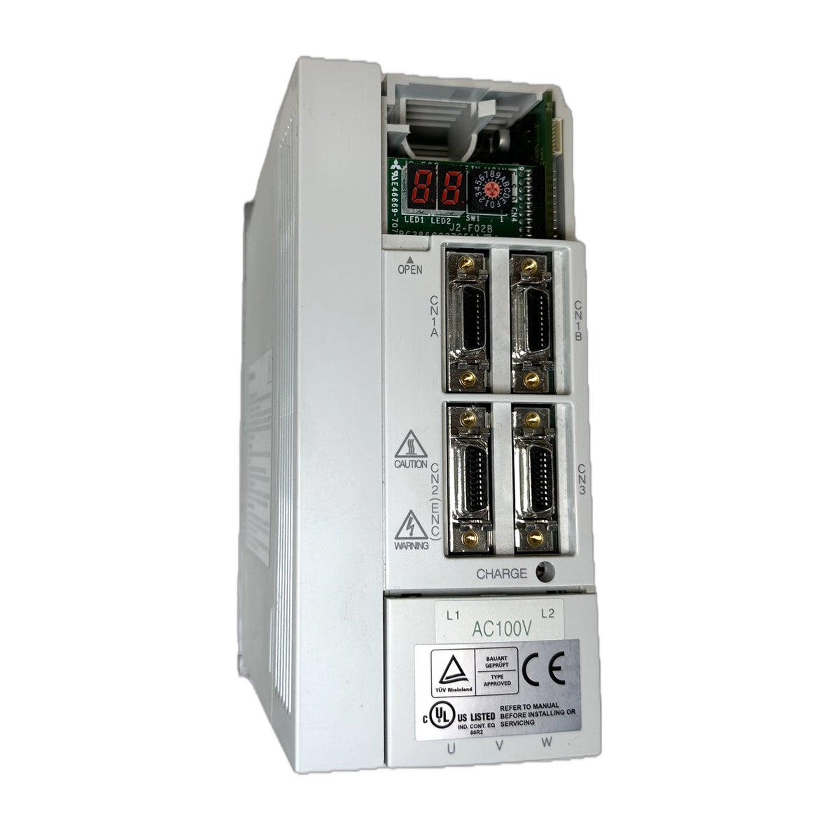 LK5385 Servoregler Mitsubishi MR-J2S-40B1-QA112 400W Deckel fehlt_4